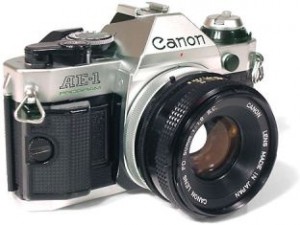 My first camera, the Canon AE-1 Program