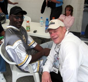 MJand me. Michael Jordan's involvment in motorcycle road racing has raised the level of awareness of the sport only slightly.