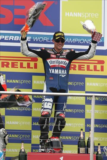 Spies - Donington Ben Spies won at Donington, but you wouldn't have known it by talking with him after the race.