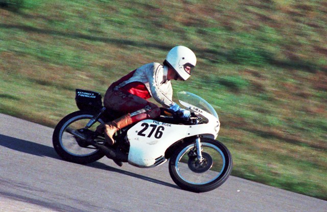 The Dude "The Dude" (aka Eric Samkula) at Grattan in Sept. 0f 1984. And this was 14 years before The Big Lebowski! (Larry Lawrence photo)