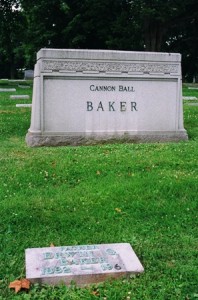 Baker grave Baker's resting place.