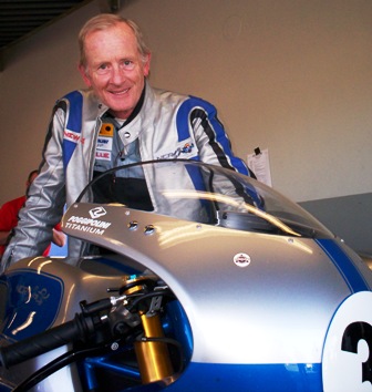 Cook Neilson and NCR Ducati's New Blue at Daytona in 2007. (Larry Lawrence photo)