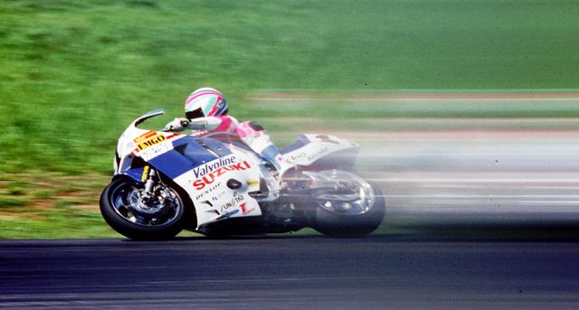 Speed filter KurtHall at "Super Speed" (Larry Lawrence photo, although I'm ashamed to admit it)