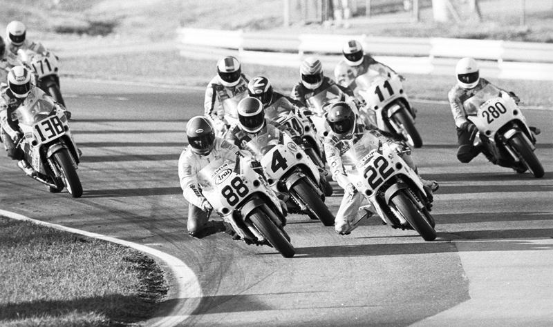 Suzuki Cup '88 1988 Suzuki GSXR Cup (Larry Lawrence photo)