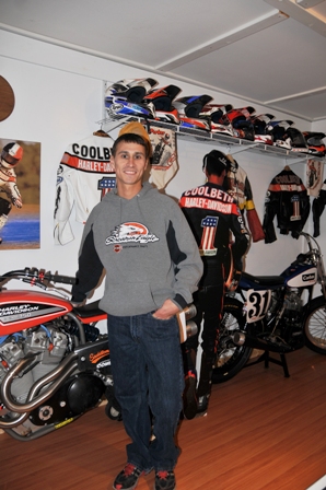 Coolbeth In 2007 Kenny Coolbeth made the split championship a mute point when he won both the Grand National Twins and Singles Championships. So far he is the only one who has been able to pull off that feat. (Larry Lawrence photo)