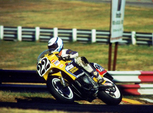 Russell 88-sm Scott Russell at Road Atlanta in 1988. (Larry Lawrence photo)