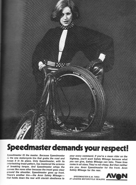 Avon Tire ad from 1974