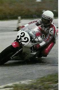 Baker Steve Baker racing his factory Yamaha Grand Prix bike in 1978. (AMA Media Kit Photo)