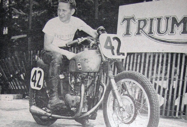 Fisher, Ed Ed Fisher at Laconia in 1953.