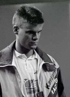 Jacques Guenette Jr. in 1991. (Larry Lawrence photo)