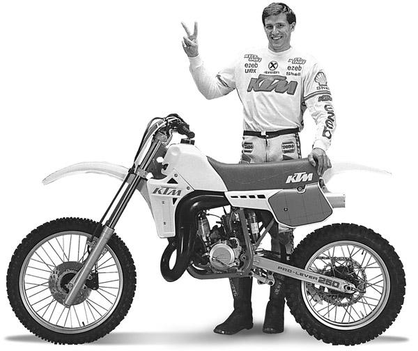 Heinz Kinigadner - Two-time 250cc World Motocross Champion