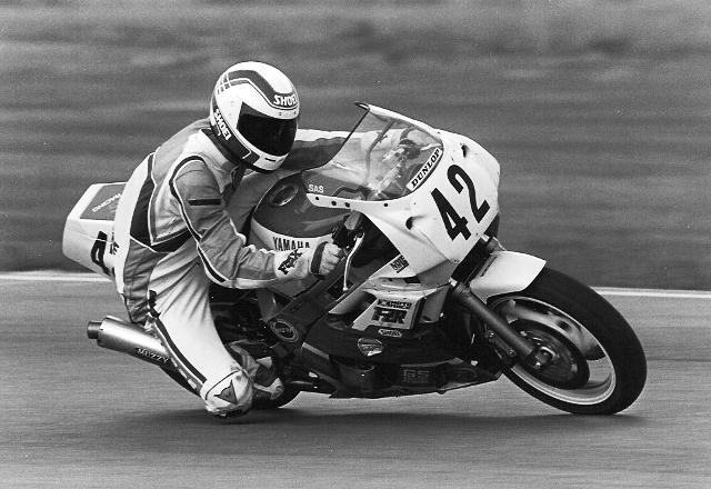 SAS Racing en route to winning a WERA National Endurance class victory at Memphis Motorsports Park in 1990. (Larry Lawrence photo)
