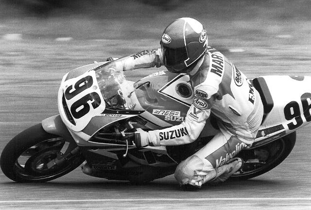 Michael Martin flying through a sweeper during a WERA Formula USA race at an unidentified track. (Larry Lawrence photo)