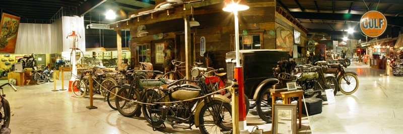 A small part of the Wheels Through Time Museum. A must-see for fans of motorcycling.