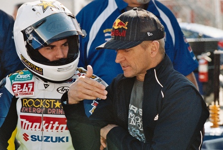 If Blake Young can continue to learn from Kevin Schwantz he might be the next superstar in American road racing. (Larry Lawrence photo)