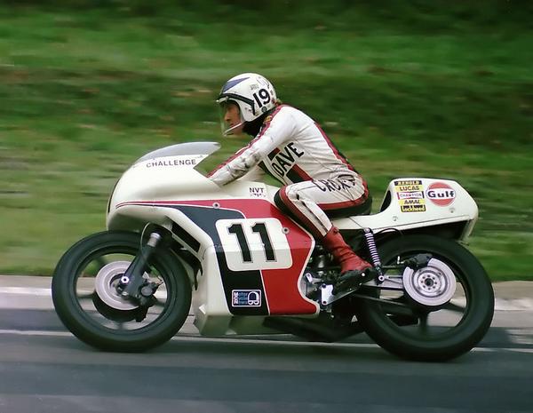 Croxford, Dave - Brands 1975 Dave Croxford racing the NVT Challenge at Brands Hatch in 1975. (The Graham Etheridge Collection)