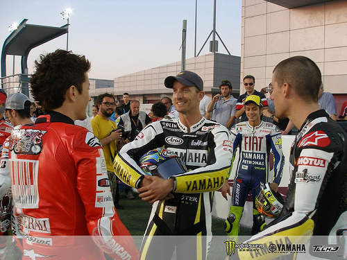 Edwards 3a The three American MotoGP riders - Nicky Hayden, Colin Edwards and Ben Spies.