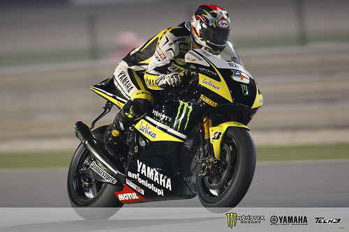 Edwards at Qatar pre-season test.
