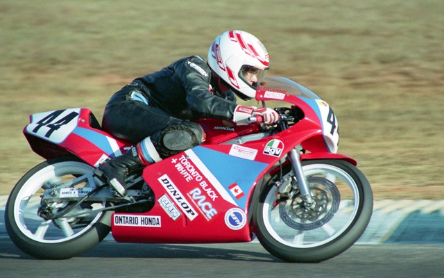 Marianne Fraser racing her Honda en route to winning the 1991 WERA Formula 3 Expert Championship. (Larry Lawrence photo)
