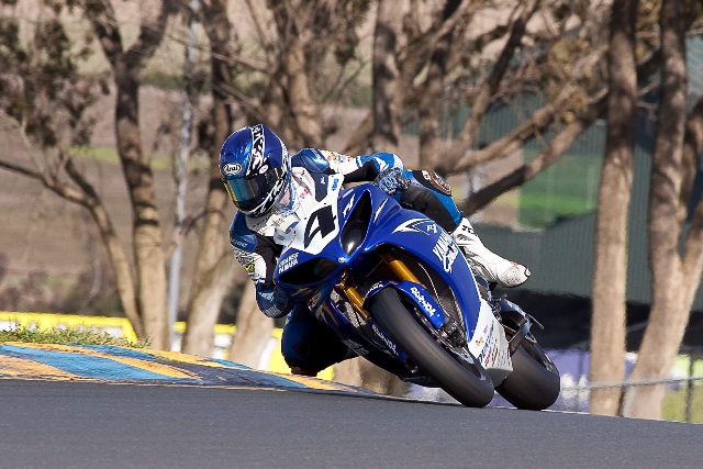 Josh Hayes from Thursday's test session at Infineon. (Photo by Robert Redmond)
