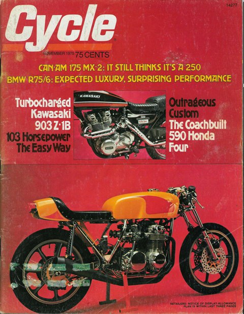 Cycle, Nov. 1975 Issue