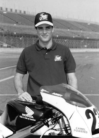 Hale 1995 2 - sm Mike Hale circa 1995. (Honda press photo)