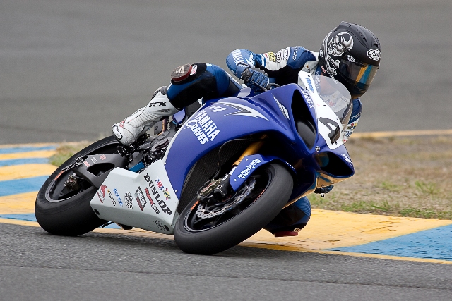Josh Hayes swept the Superbike races at Infineon Raceway. (Robert Redmond photo)