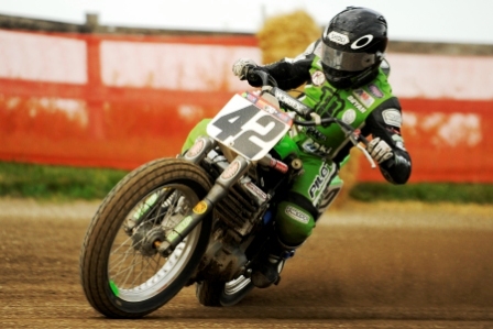 Bryan Smith will attempt to give Kawasaki its first Grand National Twins victory.