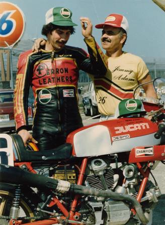 Leoni - Adamo - sm Leoni's paring with rider Jimmy Adamo produced 31 national wins and two national titles. (Leoni collection)