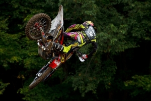 Southwick pre2 Trey Canard is looking to extend his win streak to five-in-a-row at the sands of Southwick. (Courtesy Simon Cudby/Racer X)