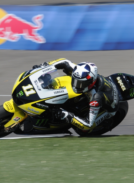 Spies-sm Ben Spies won his first MotoGP pole Saturday at the Red Bull Indianapolis Grand Prix. (Larry Lawrence photo)