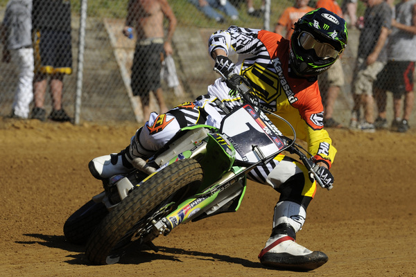 AMA Pro Racing Grand National TT "Today was just one of the days that I think even if I would have gotten a little behind, I could have came through real quick," said Wiles. "I think we had that much going on today."