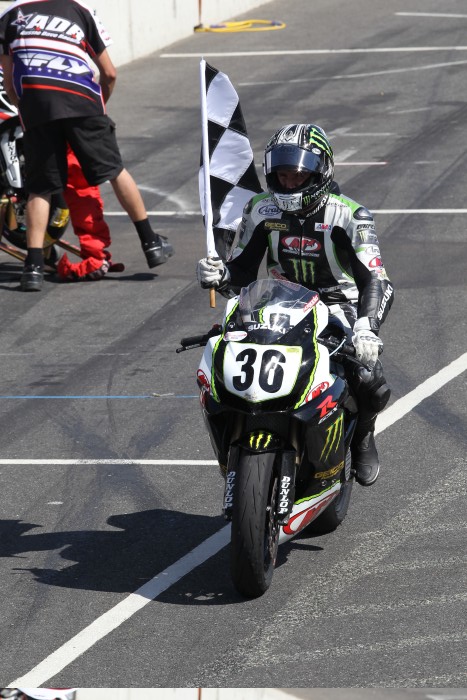 Martin Cardenas holds the Daytona Sportbike Championship lead with one round to go.