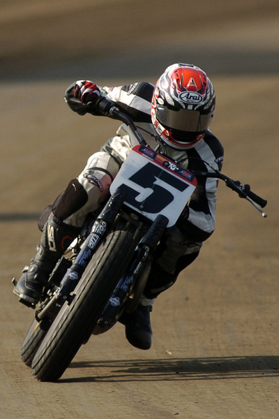 AMA Pro Grand National Mile Jake Johnson leads the points coming into the final AMA Grand National of 2010. He's one of four riders vying for the overall crown. (Courtesy AMA Pro Racing)