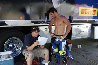 Not everyone is accepted into Tino's program. Here an applicant receives the bad news.
