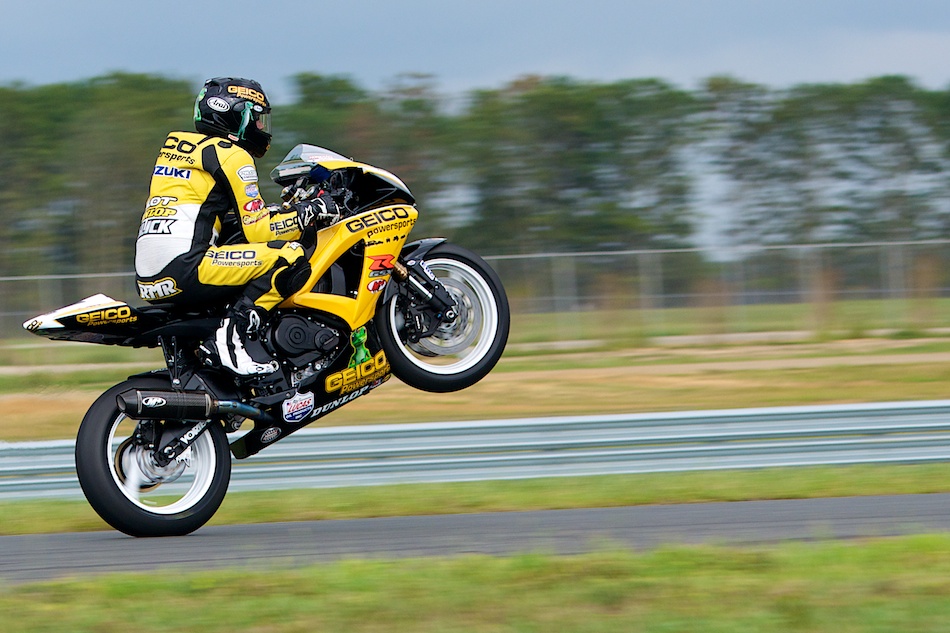 Danny Eslick will again race the GEICO Powersports RMR Suzuki GSX-R600 in 2011.