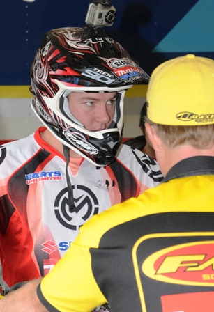 Josh Strang, the 2010 AMA GNCC National Champion. (Larry Lawrence photo)