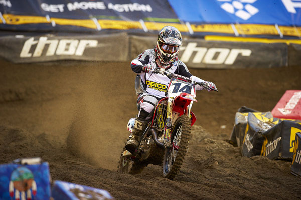 Windham finished the 2010 Monster Energy Supercross season with a career-best second overall with 293 points. (Photo: Hoppenworld.com)
