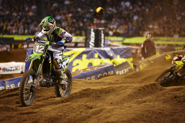 During his five-year run in the AMA Supercross Lites class, Weimer has one championship title, one second overall finish, eight wins and six podium finishes. (Photo by Hoppenworld.com)