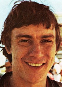 Baldwin, Miles Canadian Miles Baldwin worked out of the back of a box van and rolled out a well-worn Yamaha TZ750 that barely made it through tech inspection. Yet Miles Baldwin pushed Mike Baldwin and Honda all the way to the final race of the 1983 championship.