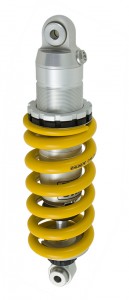 Öhlins Lite Shock comes with a handy rebound adjustment wheel at the shock’s bottom, and the classic two-wrench preload adjusting system.