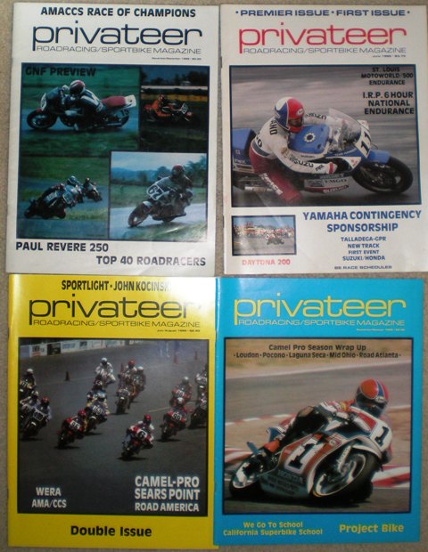 Privateer-Sportbike Some rare issues of Privateer/Sportbike Magazine.