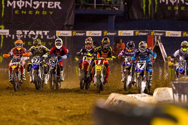 Atl pre 2 Saturday’s race at the Georgia Dome marks the 33rd time the gate will drop for a Supercross class race in Atlanta. (Photo Credit: Hoppenworld.com)