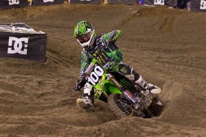 Houston pre3 With a win last weekend in Anaheim, Pro Circuit/Monster Energy/Kawasaki’s Josh Hansen extended his points lead to eight over second place Broc Tickle. (Photo Credit: Hoppenworld.com)