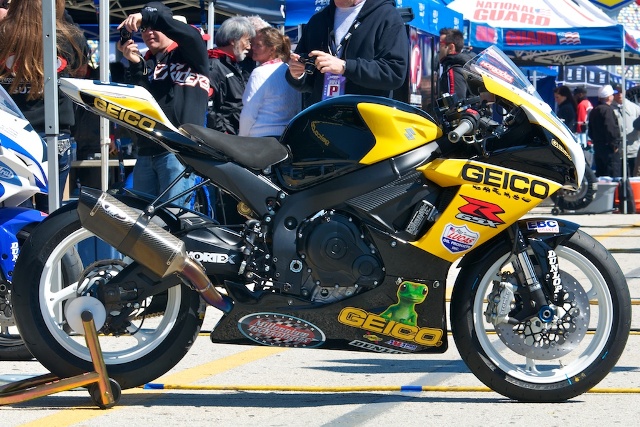The Geico RMR Suzuki 