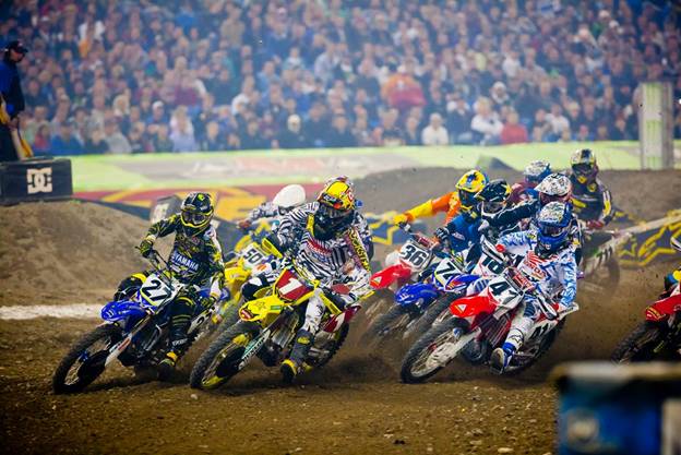 Dallaspre2 Saturday marks the 31st time the gate will drop for a Supercross class race in the Dallas/Fort-Worth area. (Photo Credit: Hoppenworld.com)