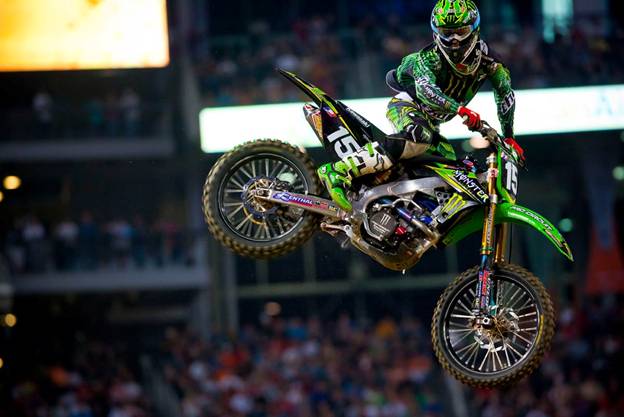 StLouisSX3 Dean Wilson earned his second consecutive victory last weekend in Arlington, which marked the third win of his season. This victory moved him three points closer to Lites class leader Justin Barcia who currently sits 13 points ahead of Wilson. (Photo Credit: Hoppenworld.com)