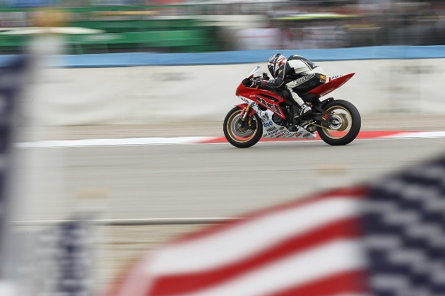 LTD-Utah1 LTD Racing's David Gaviria and Tomas Puerta earned provisional front row starts for the Miller Motorsports Park AMA Pro SuperSport event, with Gaviria earning second and Puerta fourth.