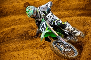 Baggett passed 27 riders in the final 250 Class moto. (Courtesy Simon Cudby/Racer X)