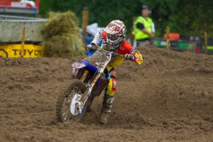 3371_10_m_11_62_30065 Brayton was indeed a hard charger in Millville, passing 22 riders in Moto 1. (Courtesy Hoppen World)